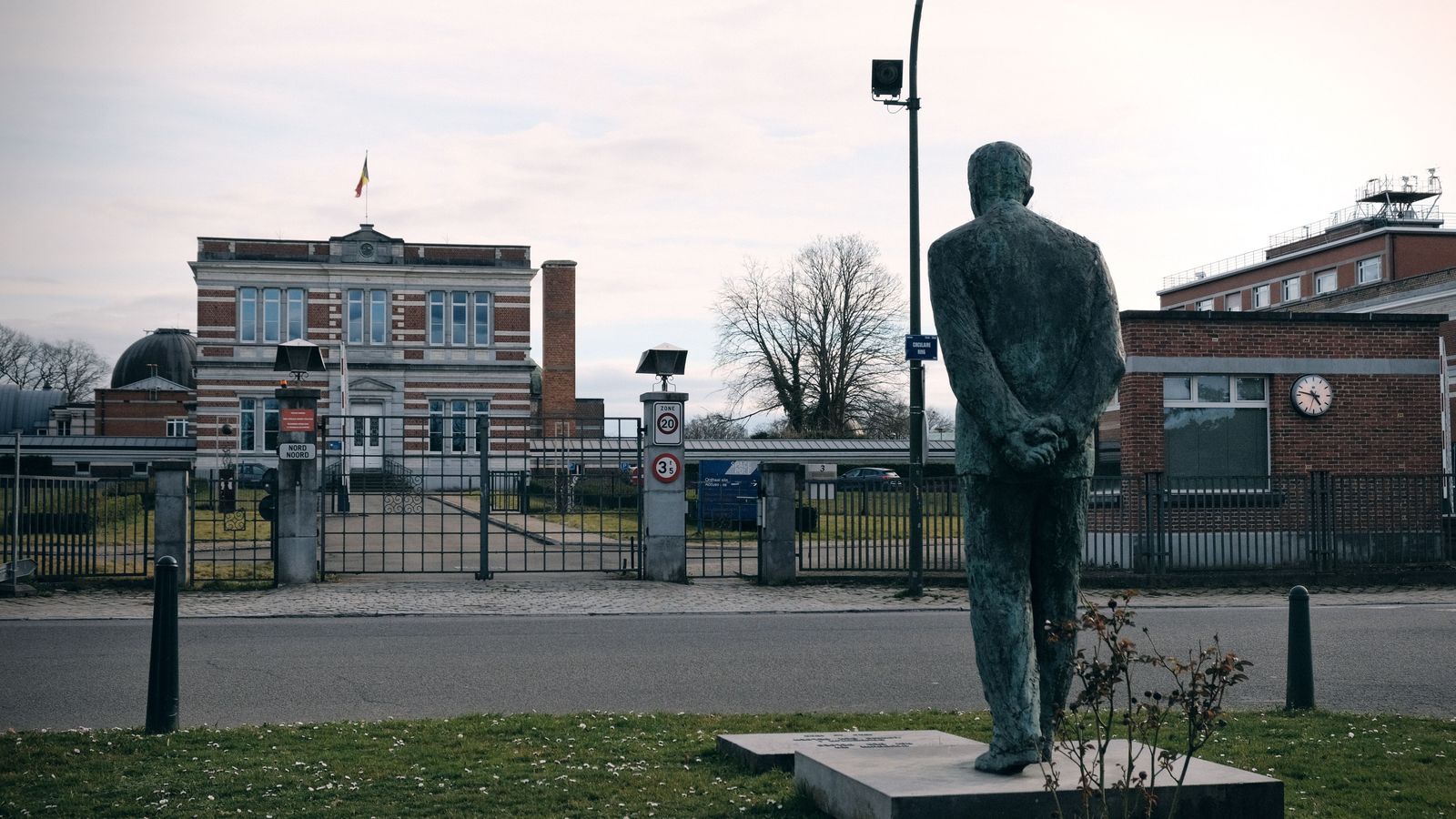 Bâtiment administratif public belge, illustrant la facturation électronique B2G vers le secteur public